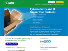 Tablet Screenshot of ekaru.com